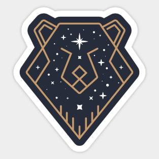 Explore / Bear Sticker